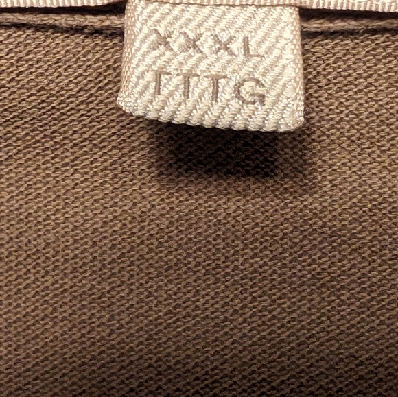 🏌️Burberry Brit XXXL men's golf t 100% cotton...brown - Picture 8 of 9